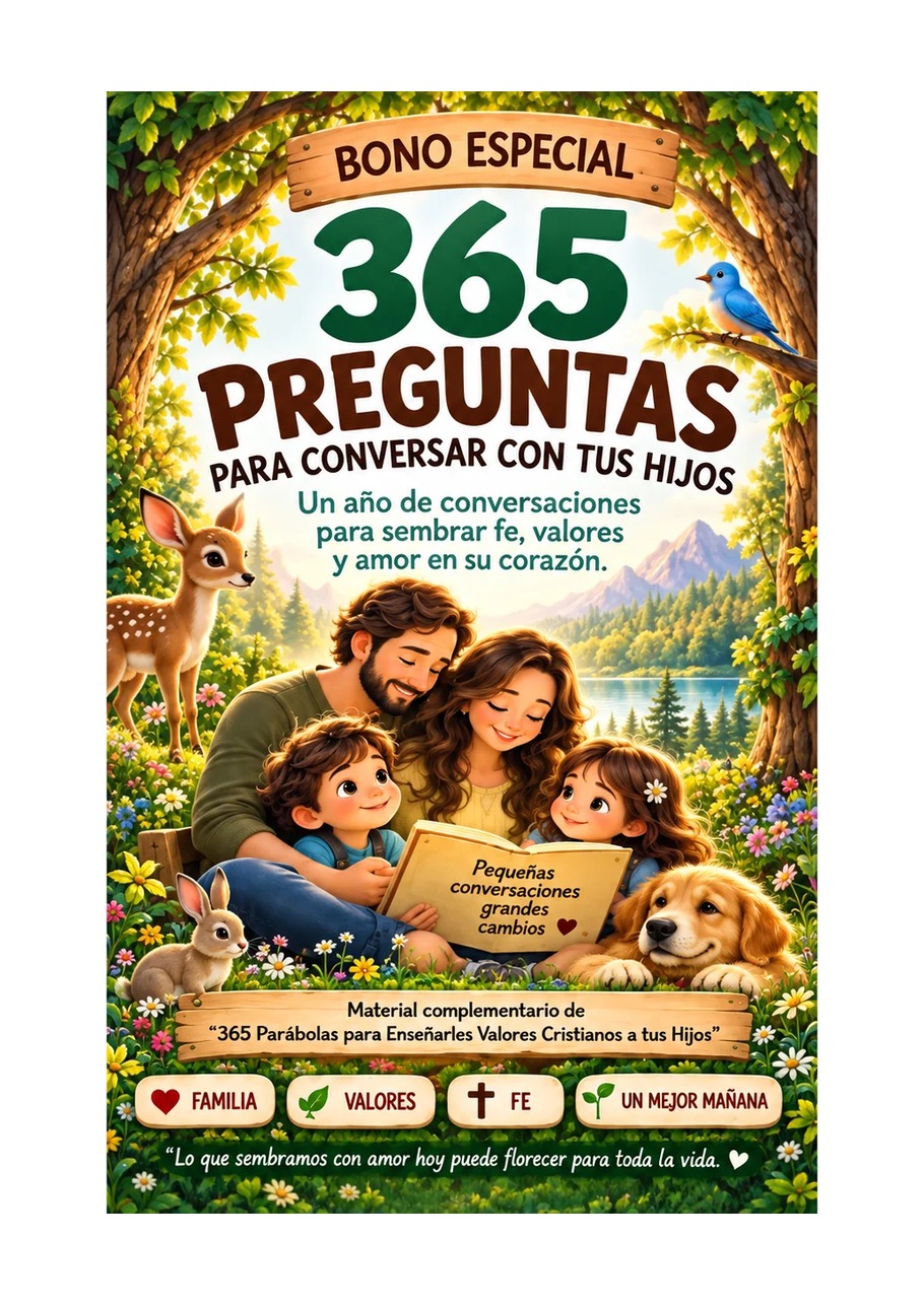 Portada de 365 preguntas para conversar con tus hijos