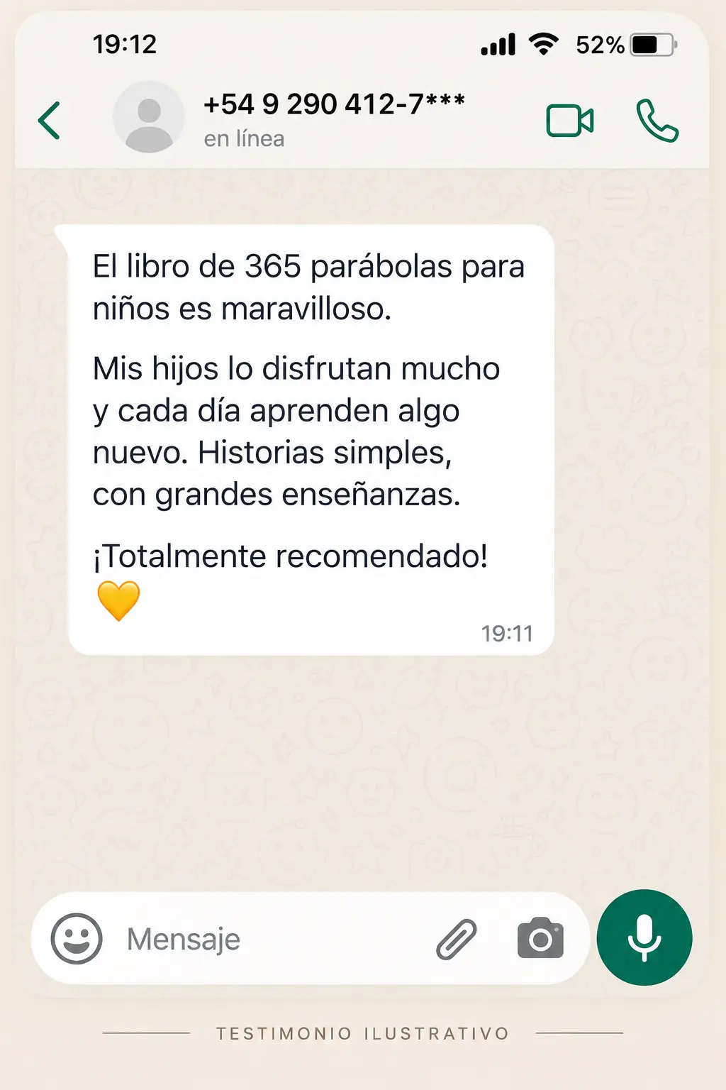 Testimonio de una familia que disfruta las enseñanzas de 365 Parábolas